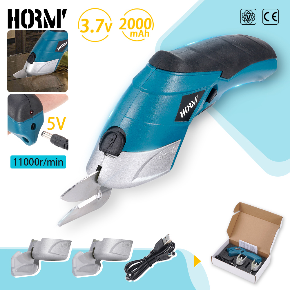 Leatherwork Projects - Hormy 3.6V Charging Small Scissors Electric