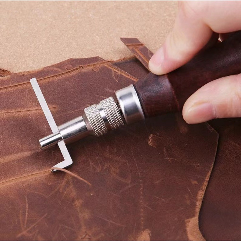 1PC Adjustable Leather Edge St - Leatherwork Accessories review and price