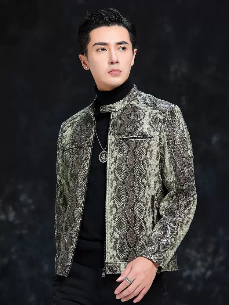 Spring Men Snake Pattern Sheep - Leatherwork Patterns Free review and price
