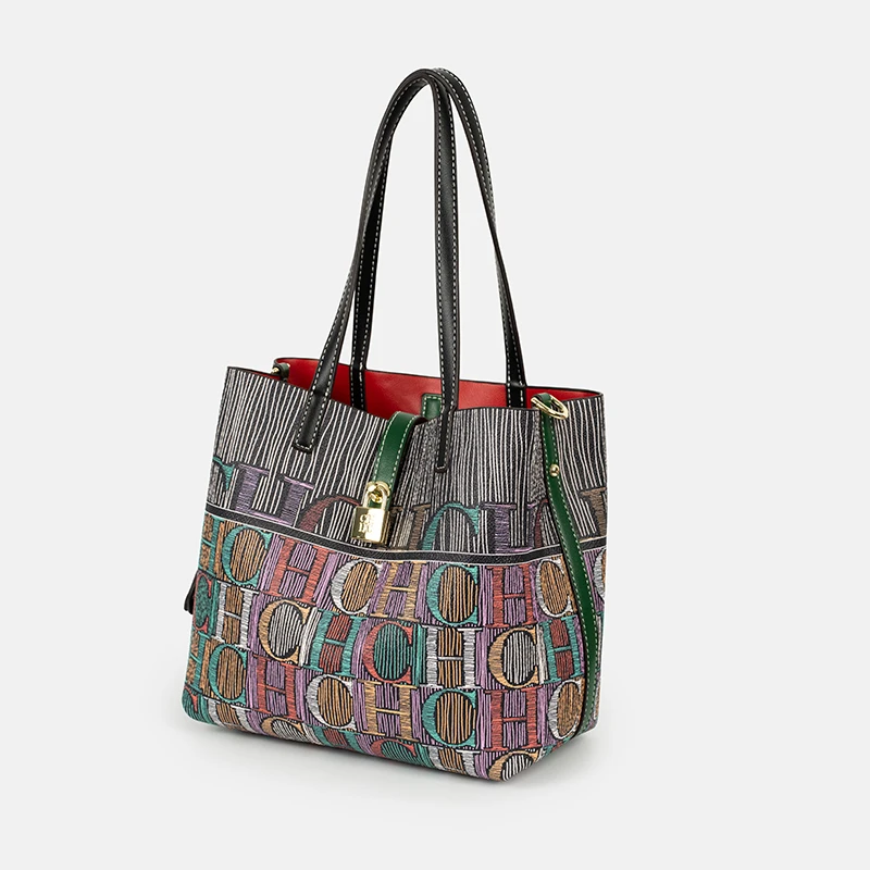 CH Art Color Printed Handbag S - Leatherwork Art review and price
