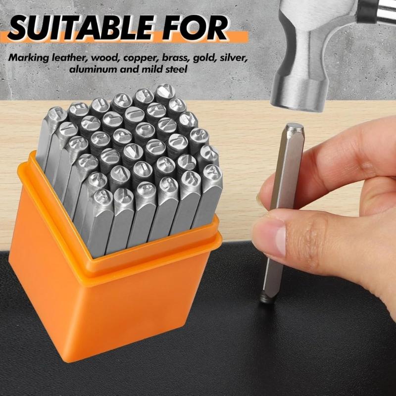 37Pcs 3mm Number & Letter Stam - Leatherwork Art review and price