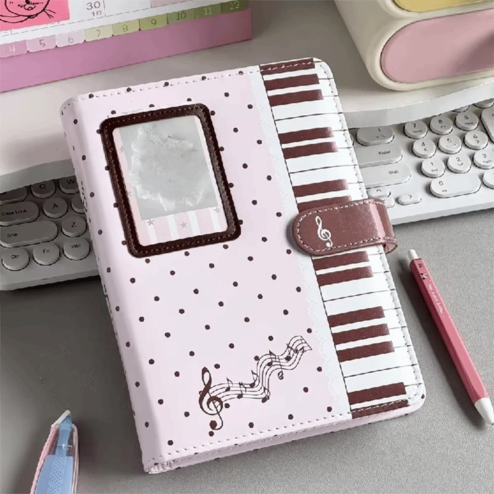 Ins Polka Dot Piano Binder Not - Leather Work Notebook review and price