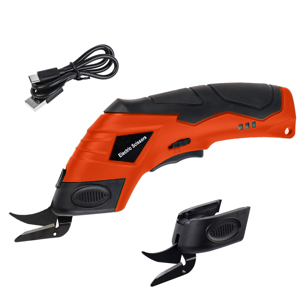 Cordless Electric Scissors Cut - Leatherwork Projects review and price