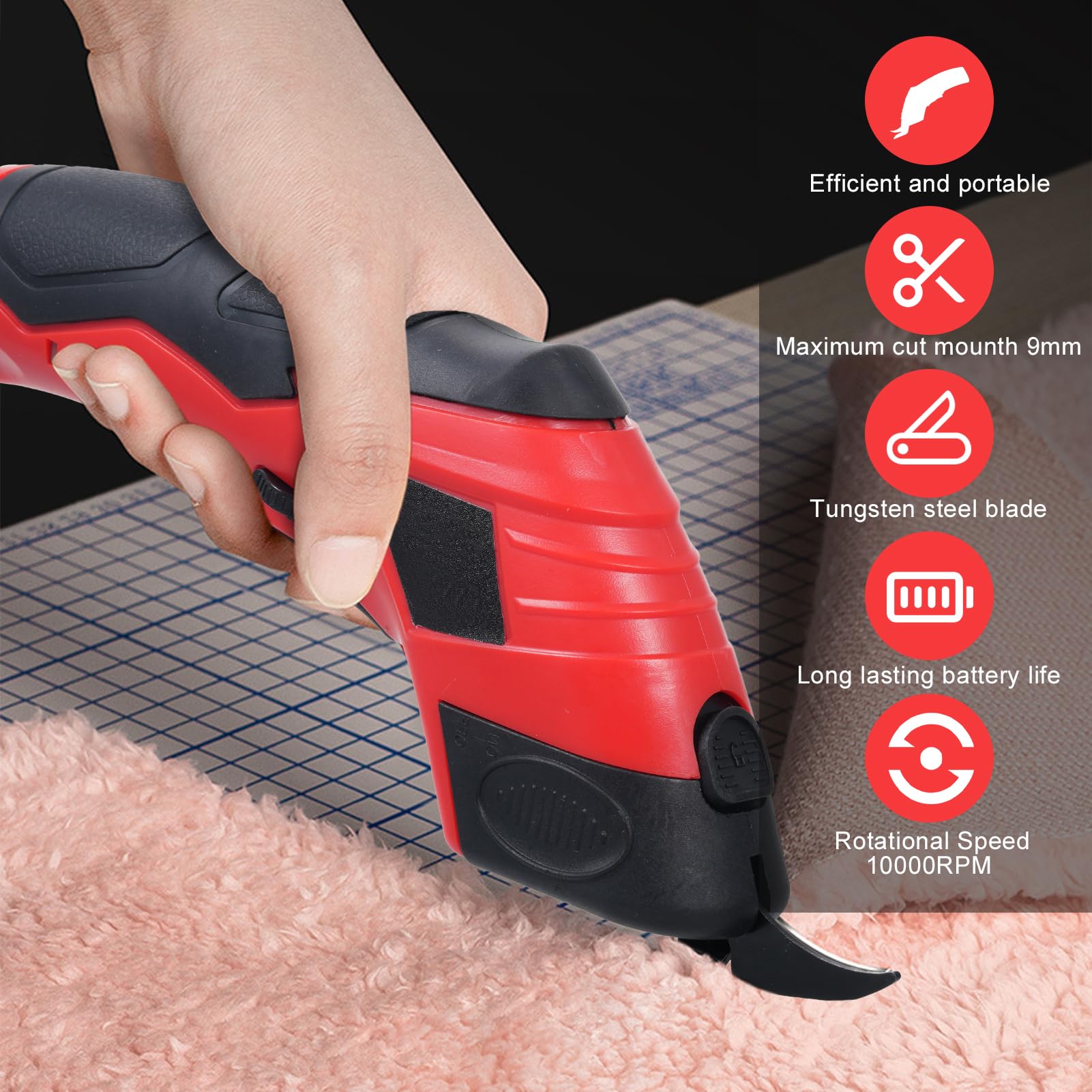 Cordless Electric Scissors Cut - Leatherwork Projects review and price