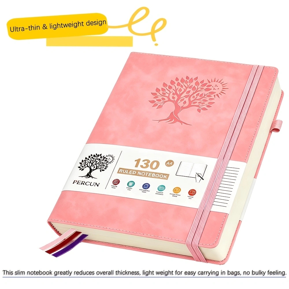 A4 Ruled Hardcover Diary Noteb - Leather Work Notebook review and price