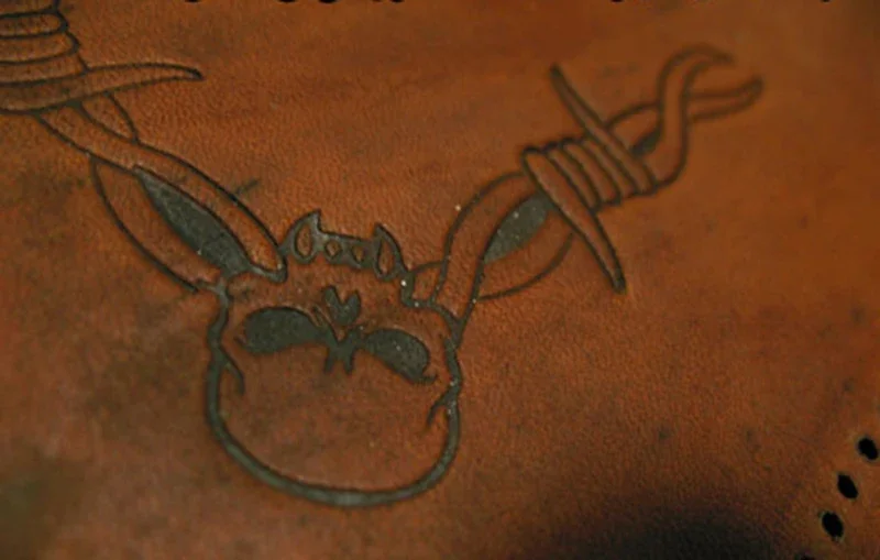 5pcs Thorns and skull pattern  - Leatherwork Patterns Free review and price