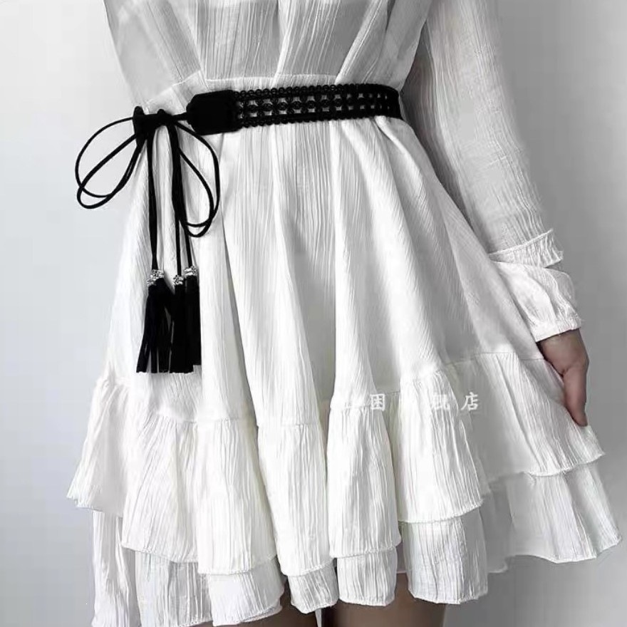 Pu Leather Hollow Tassel Tie W - Leatherwork Patterns Free review and price